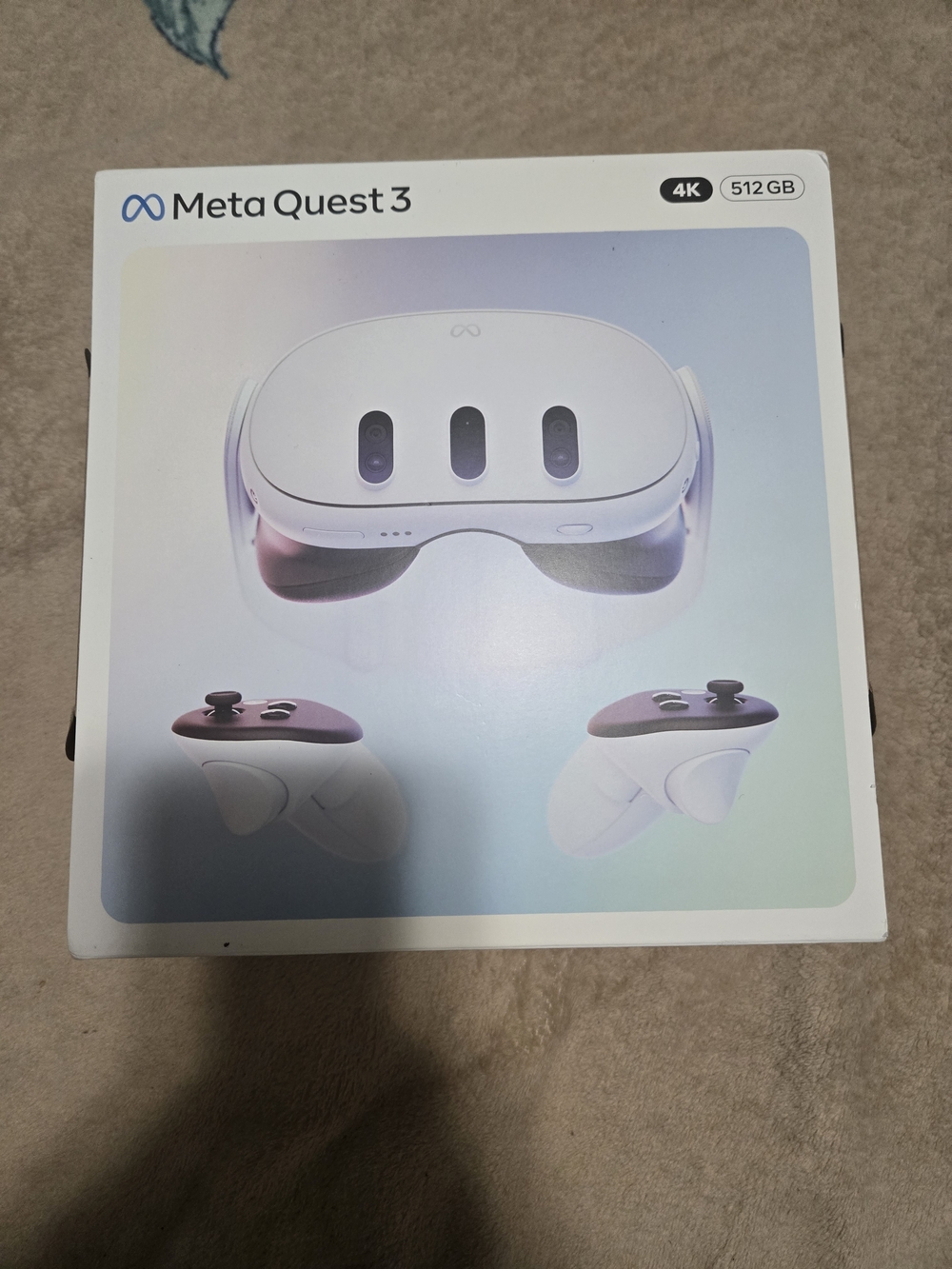 Meta Quest 3 VR Headset - White (512 GB)